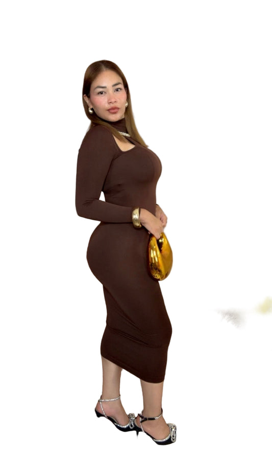 long elegant dress